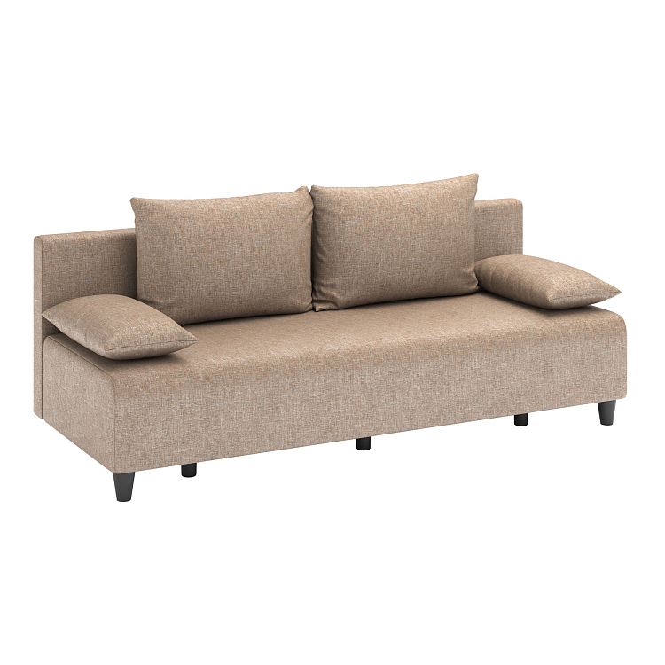 Роджерс М / Диван - кровать 3-х мест рогожка Амелия Люкс светло-бежевая